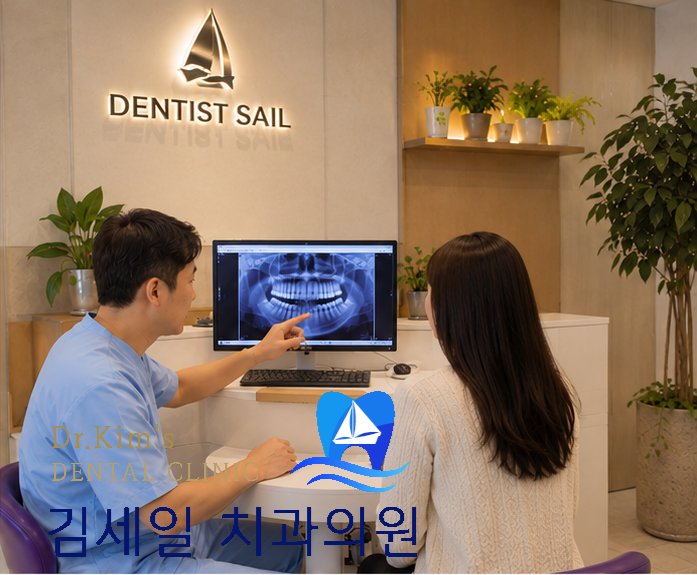 앞니 세라믹 상담 X-ray