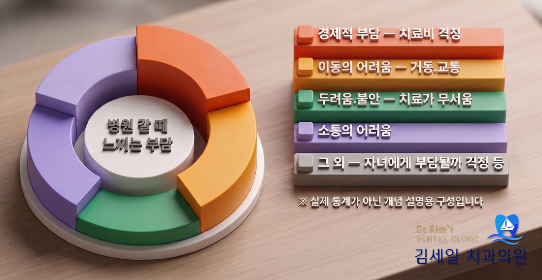 부모님이 병원 방문을 미루시는 이유