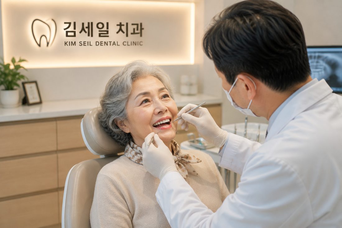 치아 회복 후 즐거운 식사