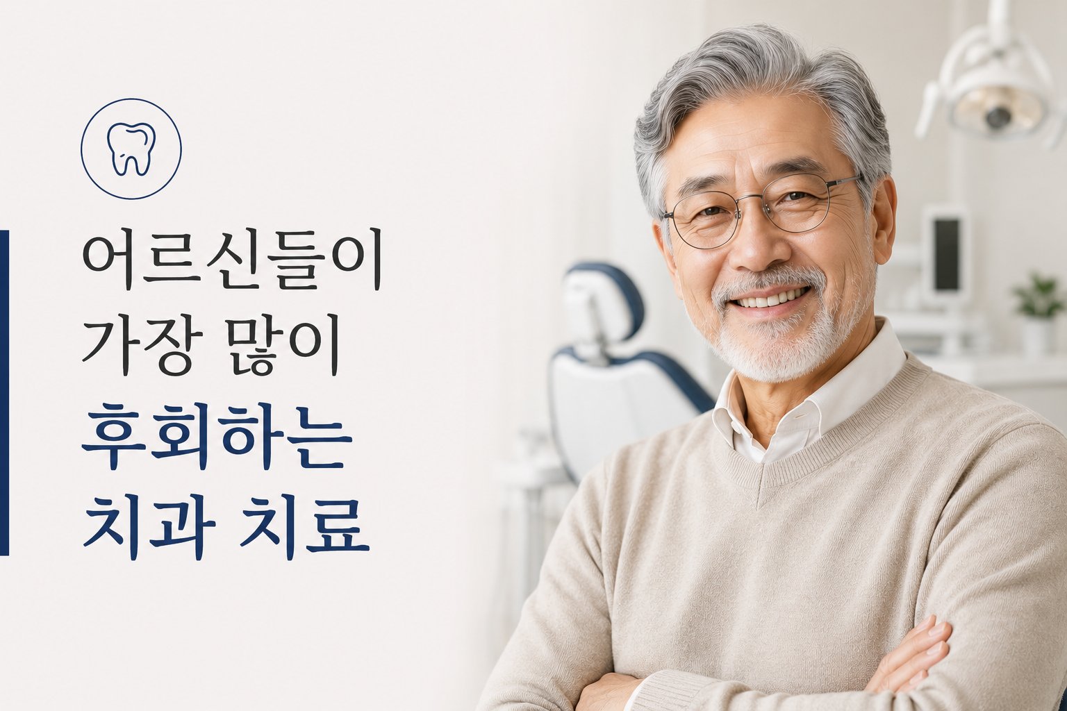 어르신 치과 치료 망설이는 어르신 김세일 치과 상담