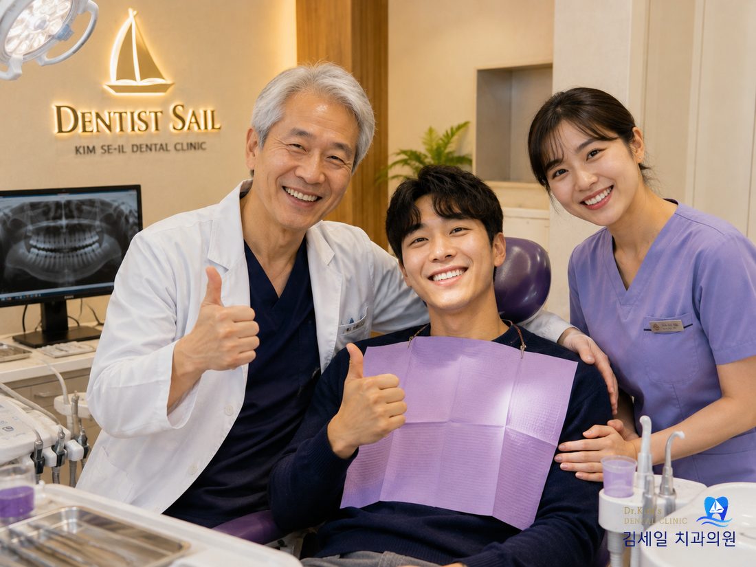 김세일치과의원 임플란트 시술 장면