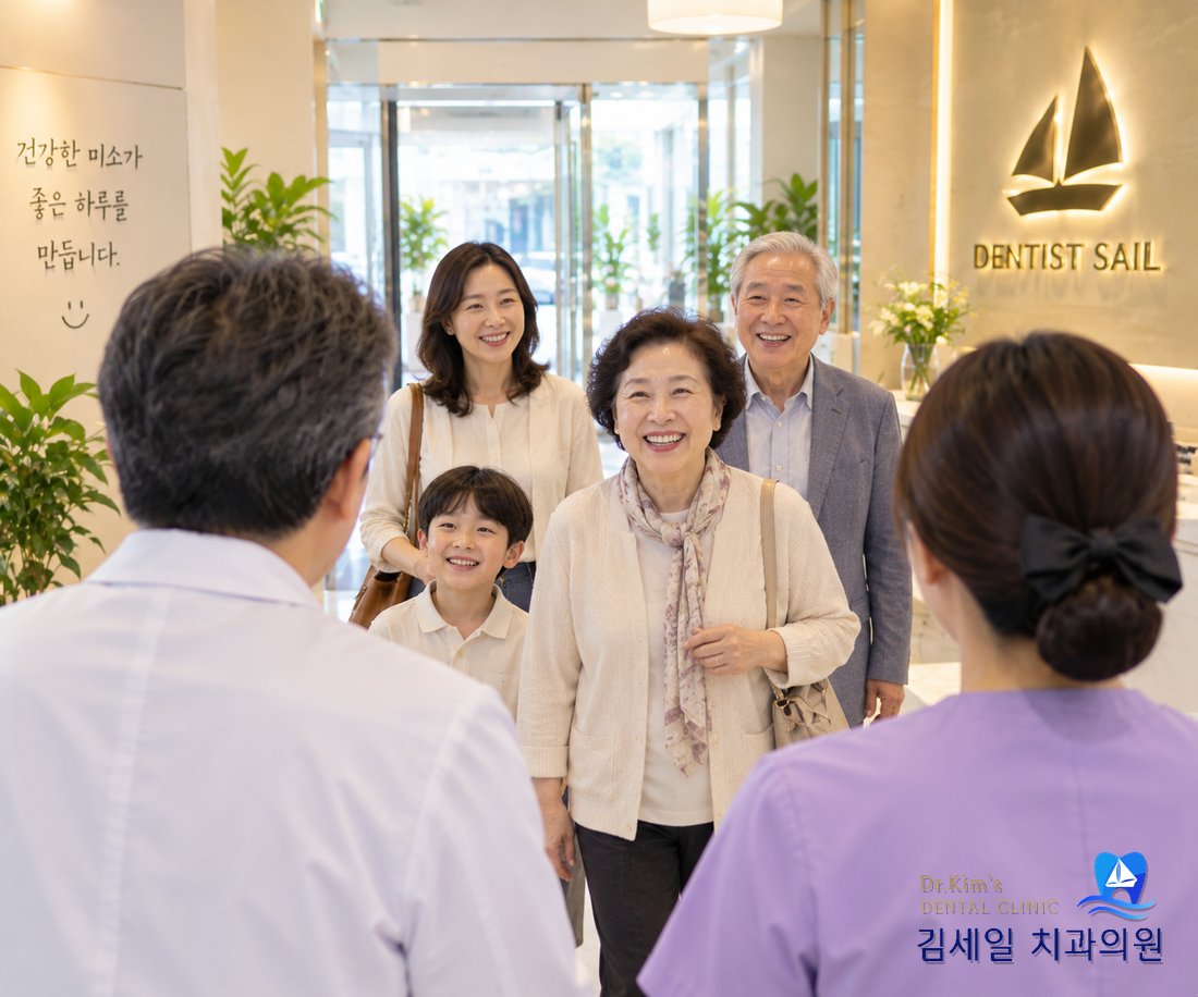 김세일치과의원 방문 모습