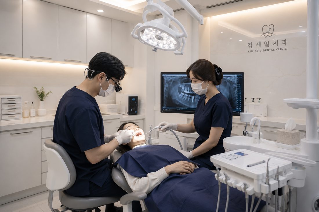 김세일치과 정밀 임플란트 진료